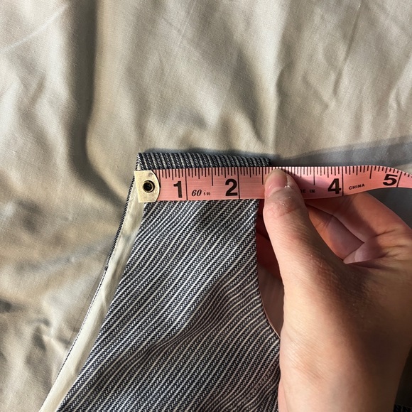 Banana Republic Striped Faux Wrap Sleeveless Mini Dress, Size 6 - Picture 8 of 12